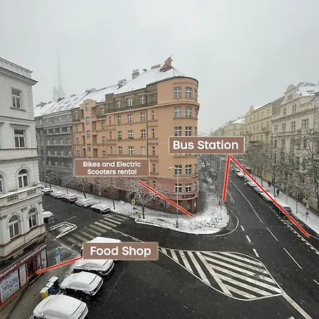 Luxury Beautiful Spacious In Perfect Location Apartmán Praha